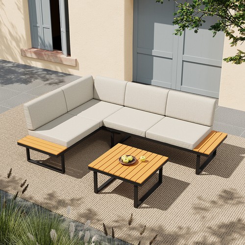 Patio sofa set - sofa,
