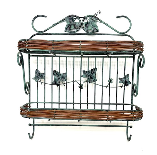 Vintage wrought iron wicker - vintage,