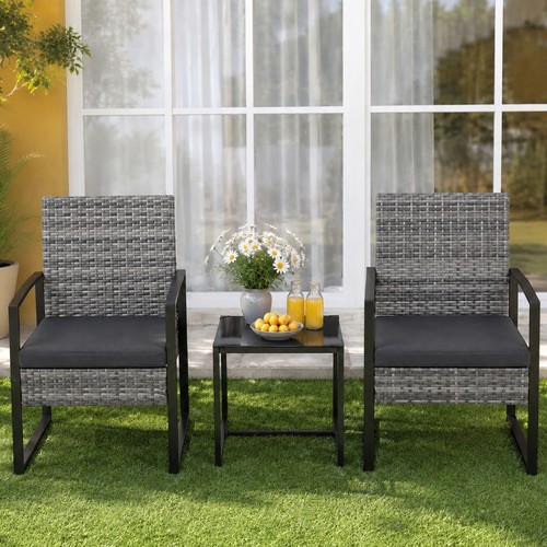 Piece rattan bistro - bistro, set