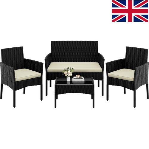 4pc rattan patio - rattan, conversation