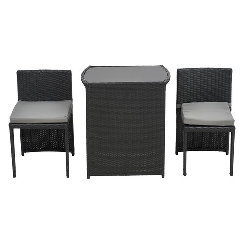 Pieces rattan bistro - rattan, set