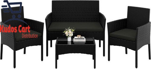 Rattan garden patio - garden,